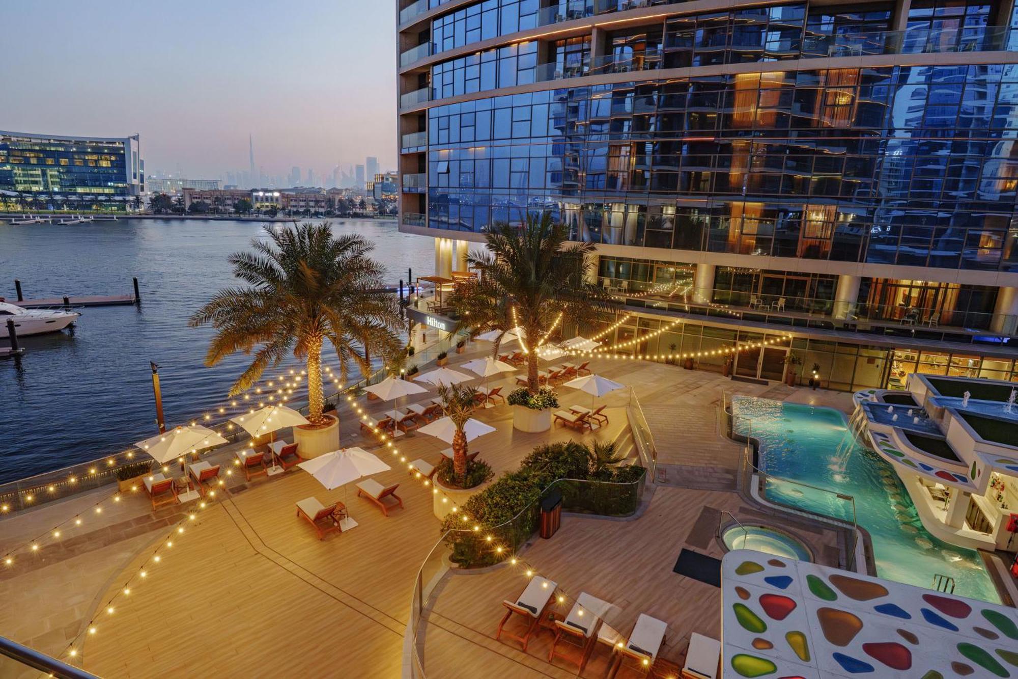Hilton Dubai Creek Hotel & Residences Bagian luar foto